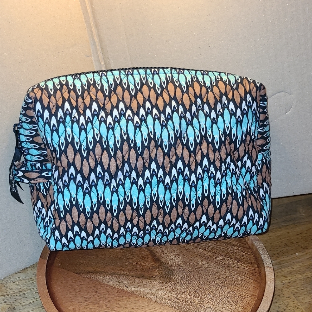 Vera Bradley Cosmetic Bag Sierra Stream